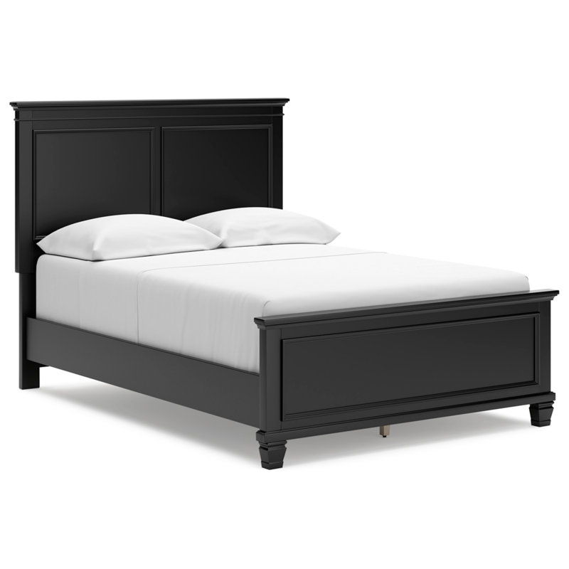 Lanolee Full Panel Bed, Full, Black