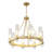 8-light Wagon Wheel Chandelier-1255712409