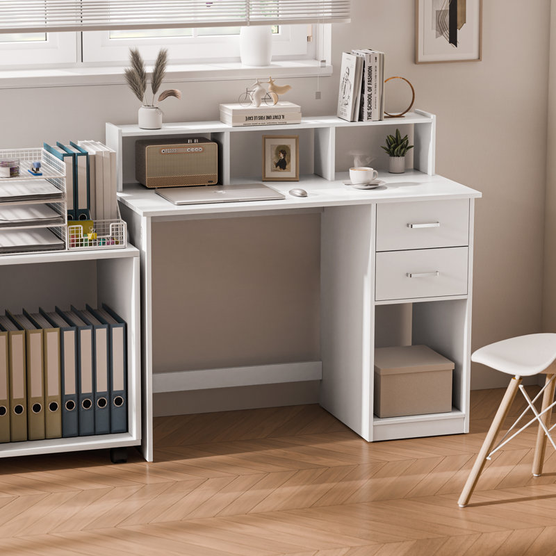 Raedon Computer Desk, White