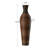 39 "tall standing designer floor vases with elegant two-tone dark brown finishes - ideal for decorating living rooms, bedrooms, entryways perfect for decorating your home
