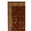 Oriental Area Rug in Wine/Ivory