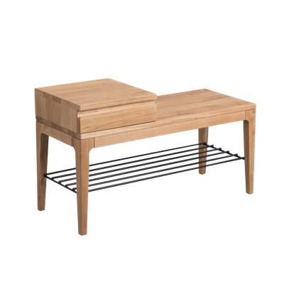 Dornfelder Solid Wood Storage Bench