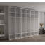 Raphaeel 6 Door Manufactured Wood Wardrobe-9480350
