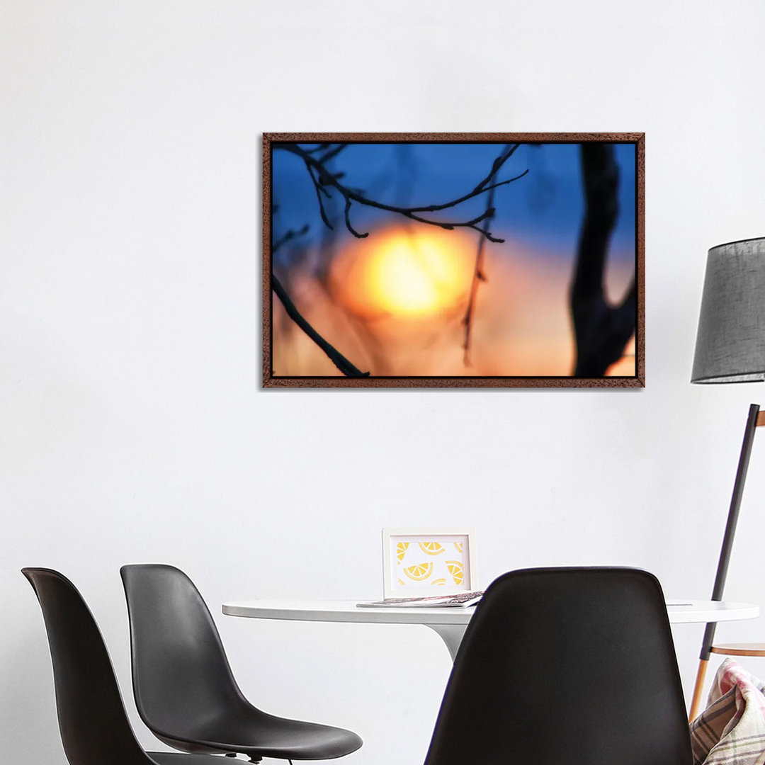 Abstrakter Sonnenuntergang von Savanah Plank - Galerie- Giclée auf Leinwand