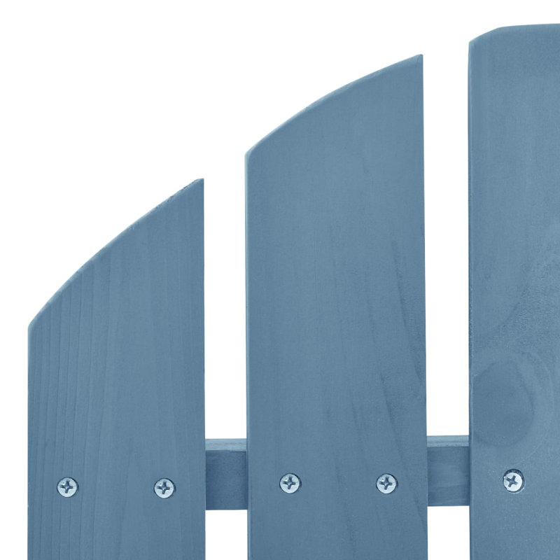 Chaise berçante Adirondack, Bleu