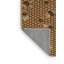Tapis brun lavable à la machine-561754379