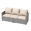 Ensemble de conversation pour patio avec coussins 7 personnes Mecayla -1427477737
