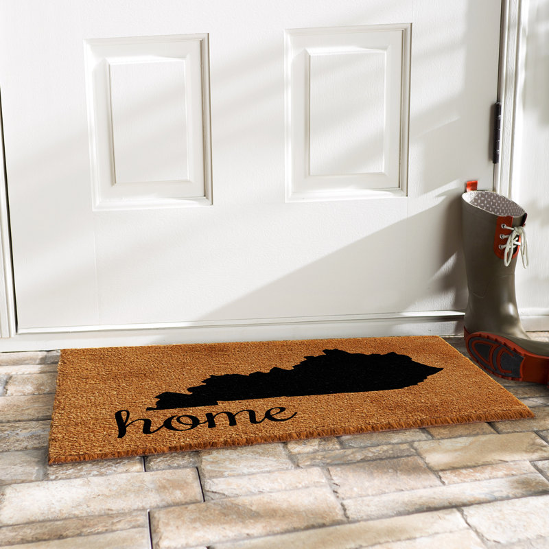 Tapis de porte d’extérieur antidérapant kentucky, Rectangle 2 pi x 3 pi