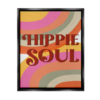 "Hippie Soul Patterned" par Regina Moore sur toile