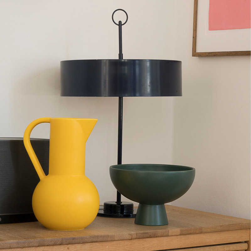 Strøm Bowl by Nicholai Wiig-Hansen, 5.91" H x 8.66" W x 8.66" D, Green Gables