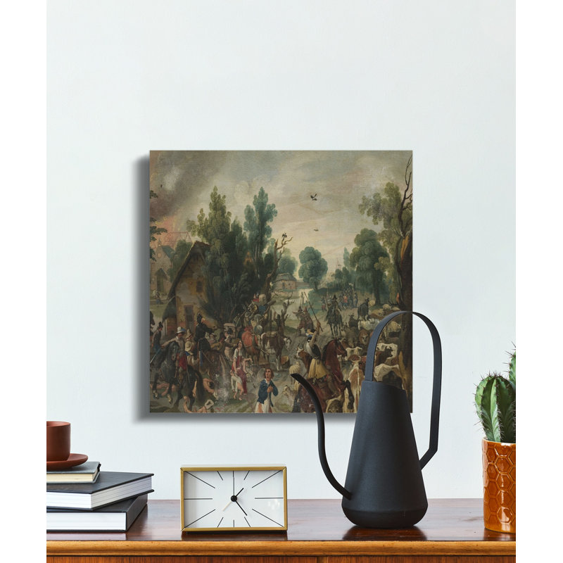 Janssen Wrapped Canvas Print Set, 10x10