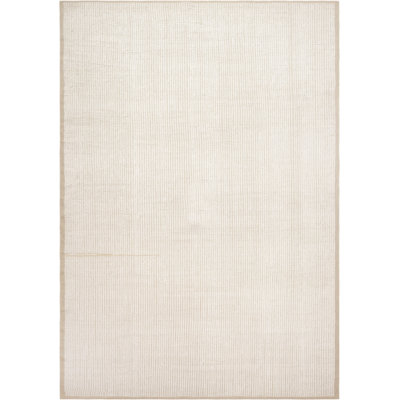 Nazmiyal Collection Modern Minimalist Cotton Rug 9ft 8in X 13ft 11in