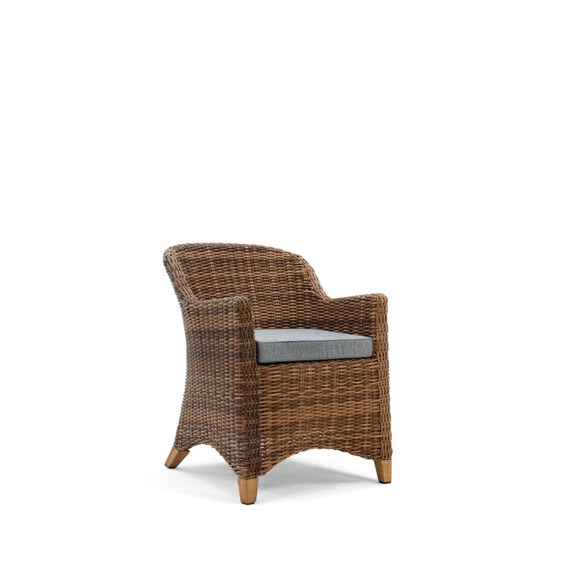 Truss Outdoor Teak Dining Armchair