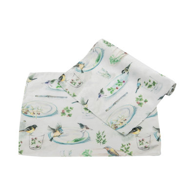 Quanah Dishes Tablecloth