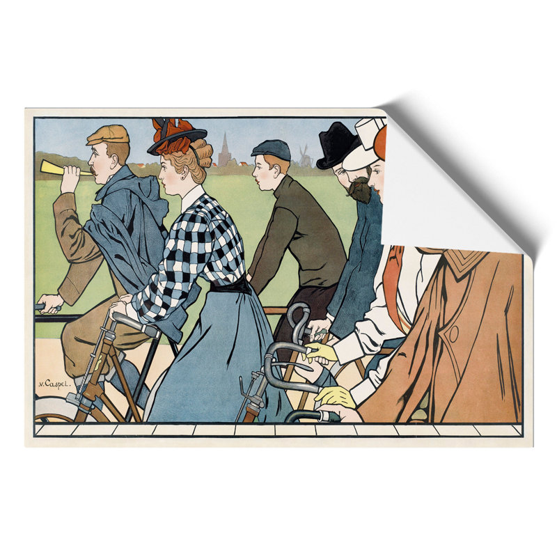 Hammers Bicycles by Johann Georg van Caspel - Frameless Print, 30cm H x 42cm W x 0.1cm D