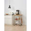 Chariot de cuisine TRINITY PRO EcoStorage avec plateau en bambou et abattant-42676547