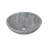 Carrara Gray Natural Marble Bathroom Vessel Sink - Semi-Polished Surface Luxury Countertop Mounted Basin with Unique Veining