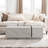 Rectangular Sliding Top Coffee Table With 2 Drawers And 2 Hidden Storage Compartments