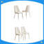 Chaises de salle à manger et de salon. Les pieds en métal offrent un soutien solide, adapté aux cuisines, aux salons et aux restaurants.