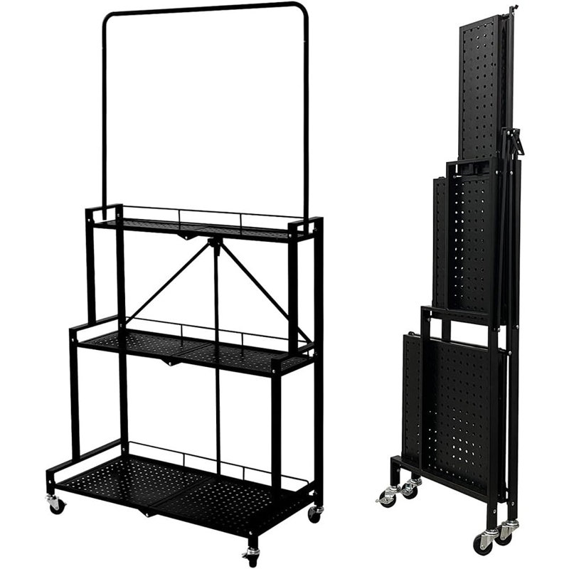 Support pour plante pliable à 4 niveaux