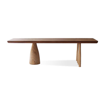 Walnut Rectangular Solid Wood Dining Table