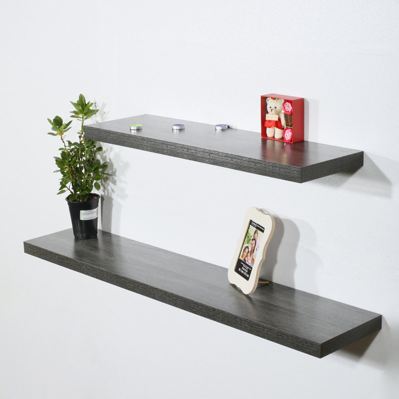 Asiyah 2 Piece Floating Shelf