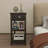Narrow Sided Table With Drawers And Bottom Partition In Flip Over Design-2016686389
