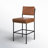 Popovich Upholstered Counter Stool with Metal Frame-84418944-83845263