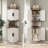 Farmhouse Corner Cabinet for Living Room, Kitchen, Laundry Room-785868957