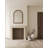 Modern Bolection Cast Stone Fireplace Surround with Bullnose Hearth-103801633-103801631
