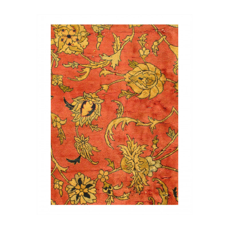 Fine Hand knotted Antique Agra rug 14'9"x25'7"