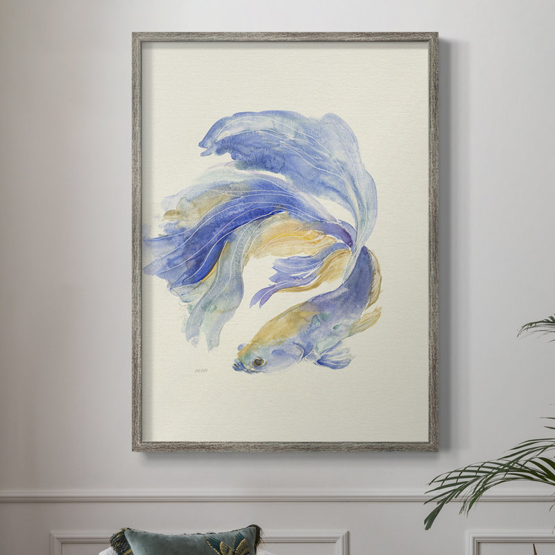 Betta II Framed Print - Solid Wood