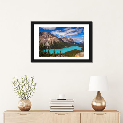 « peyto lake », reproduction de photo sur toile