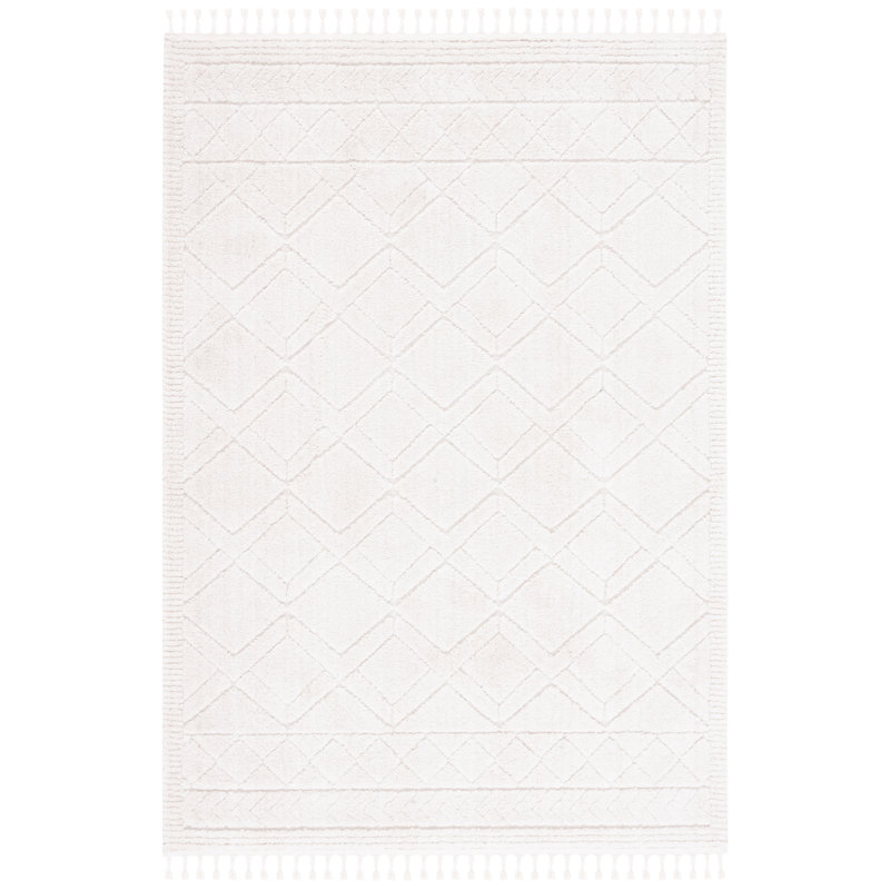 Maxfield Ivory/Beige Area Rug, Rectangle 8' x 10'