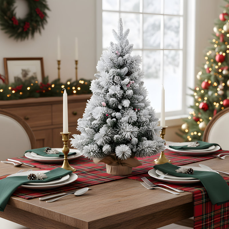 Arbre de Noël 3 pi avec branches en pin