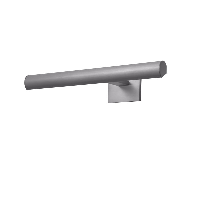 Applique murale à DEL murale ArtLight, Nickel satiné, 1.88" H x 18" W x 9.25" D, 2700 K