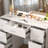 Vanity Desk With Large Mirror And Led Lights, 3 Lighting Modes, Vanity Table With Drawers For Girls, White