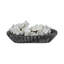 Vanderwall 16" Wavy Marble Bowl-1471965823