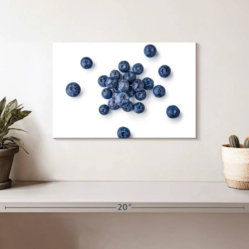 Yarlin Delicious Blueberries, 8" H x 12" W