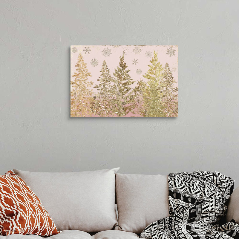 "Winter Wonder", reproduction d’art sur toile, Toile tendue, H 20 po x l 30 po x P 1,25 po