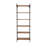 Cole And Grey Wood Rectangular 6 Level Shelving Unit With Black Metal Ladder Frames-101938629