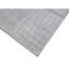 Tapis rectangulaire gris en laine / viscose tissé à la main-75233208