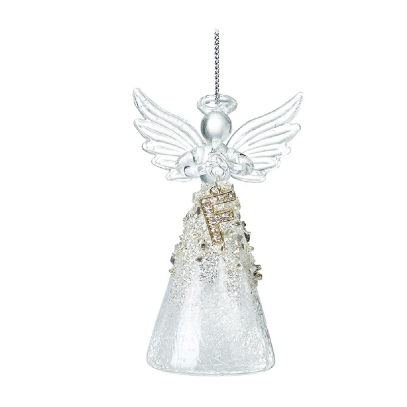 Mcdaniel 9cm Glass Hanging Figurine Ornament