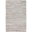 Jazz Hand Loomed Area Rug in Silver/Gray-1016700775