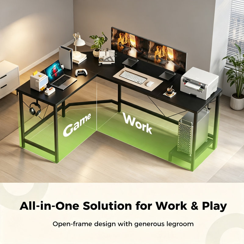 L-Shaped Computer Desk