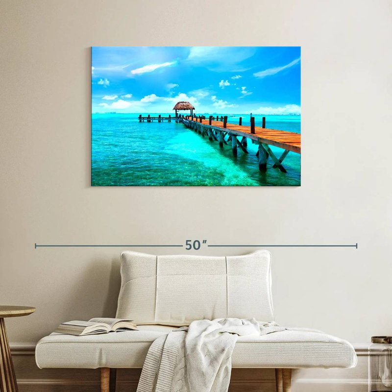 Aletra Caribbean Paradise, 26" H x 39" W