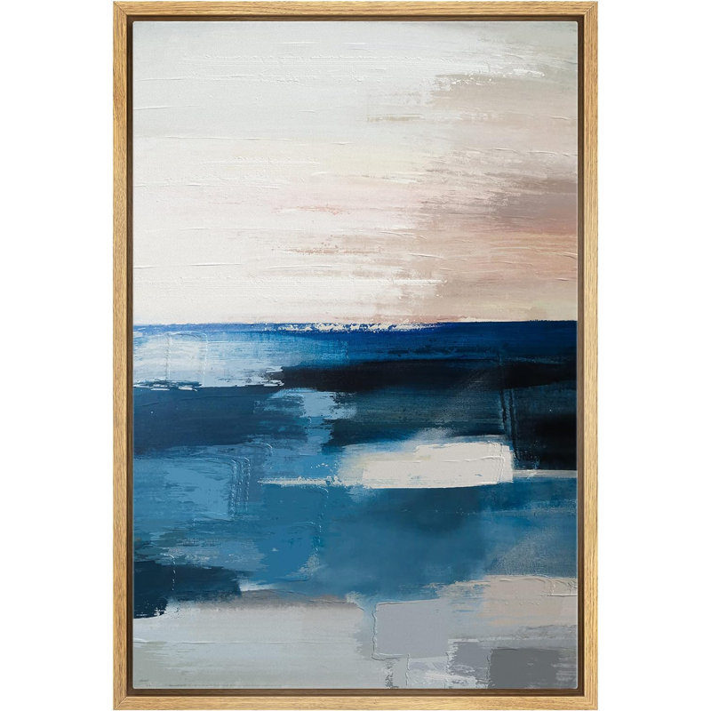 " Serene Blue Seascape "
