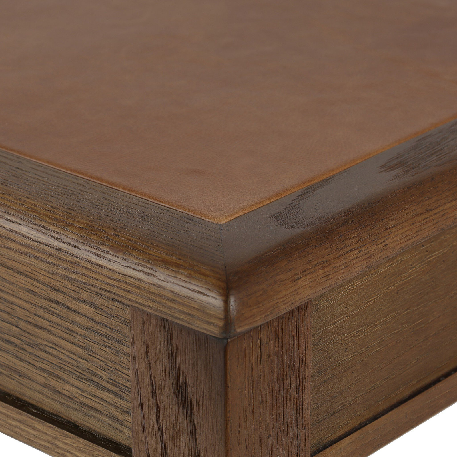 Keaton 68" Writing Desk, Chaps Saddle