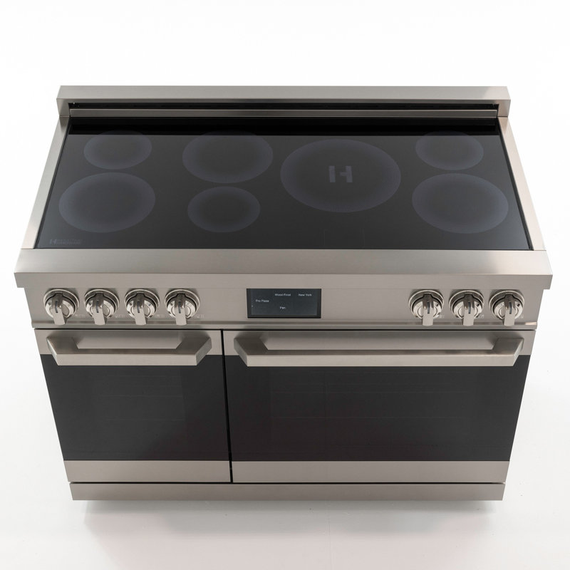 Cuisinière à induction 48 pouces Luxury Series, édition ORION, Stainless Steel; Gold