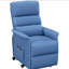 Fauteuil inclinable électrique avec télécommande, noir-1683511420